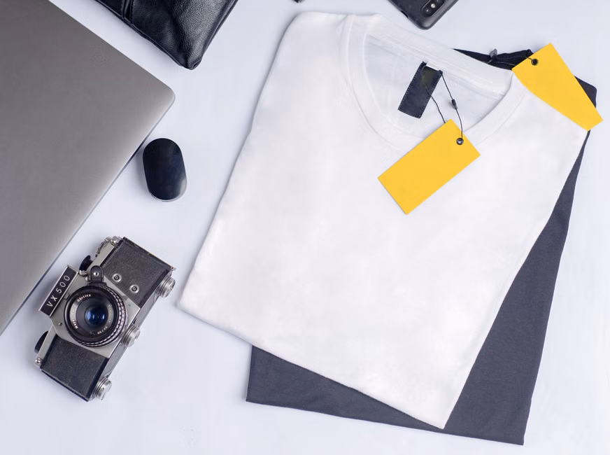 Camiseta Básica Branca Premium